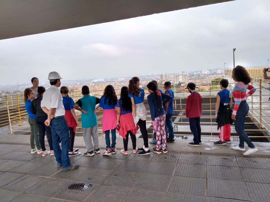 Programa de visitação à Estação de Tratamento de Água é retomado pela BRK, em Limeira