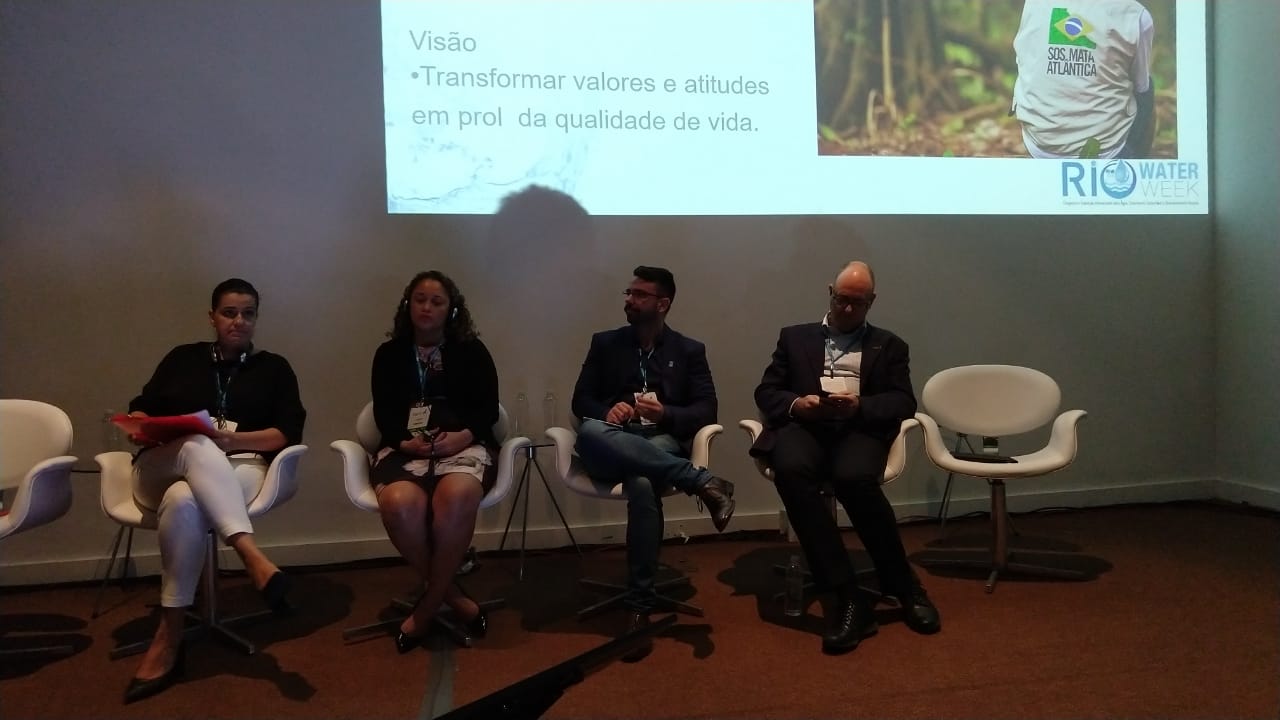 Ações de Comunicação do Consórcio PCJ foram expostas em painel na Rio Water Week