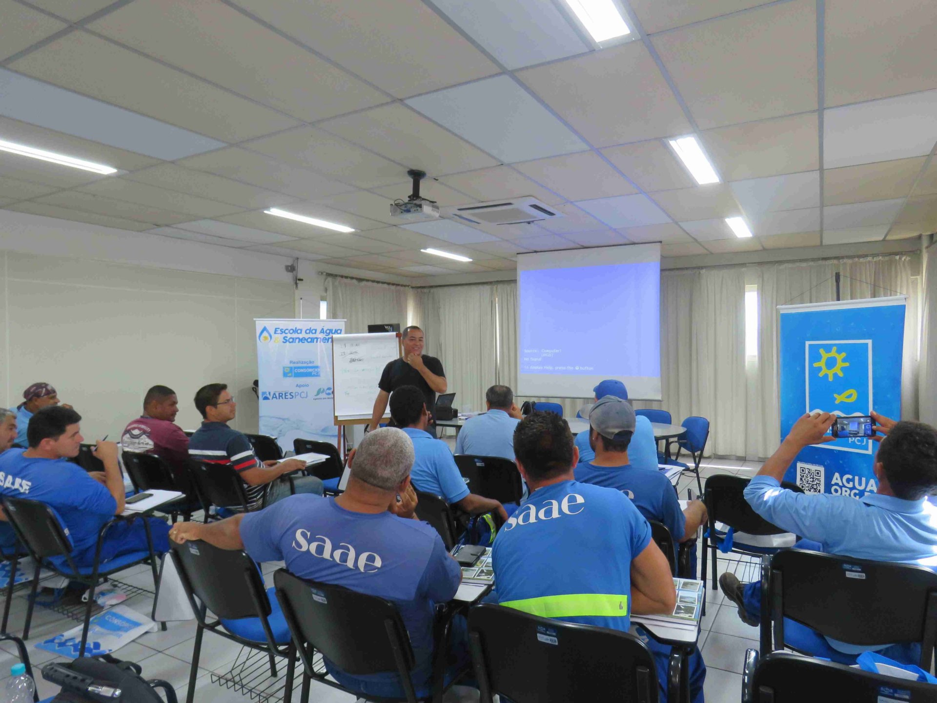 Turma 2 da Escola da Água e Saneamento inicia curso em Atibaia