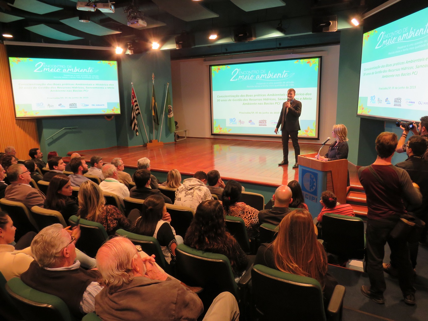 2º Encontro de Meio Ambiente, em Piracicaba (SP), reconhece a importância do trabalho de 30 anos do Consórcio PCJ em prol da água da região