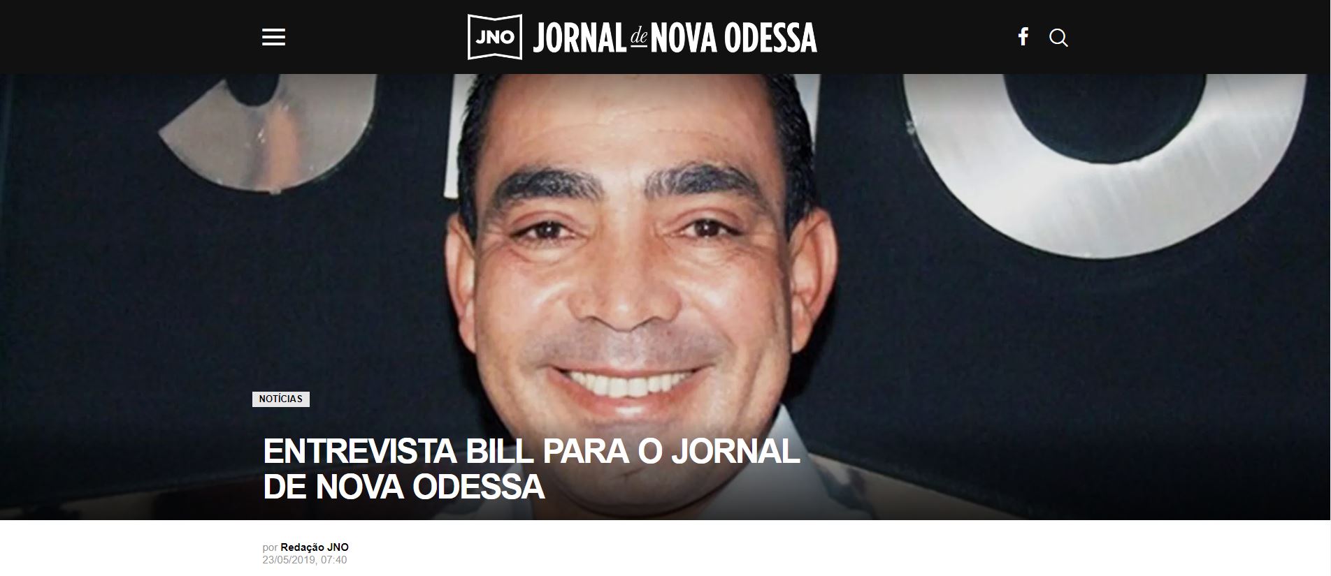 Jornal de Nova Odessa entrevista presidente Bill