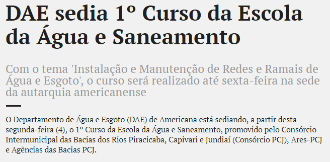O Liberal faz matéria sobre o primeiro dia de Escola da Água e Saneamento