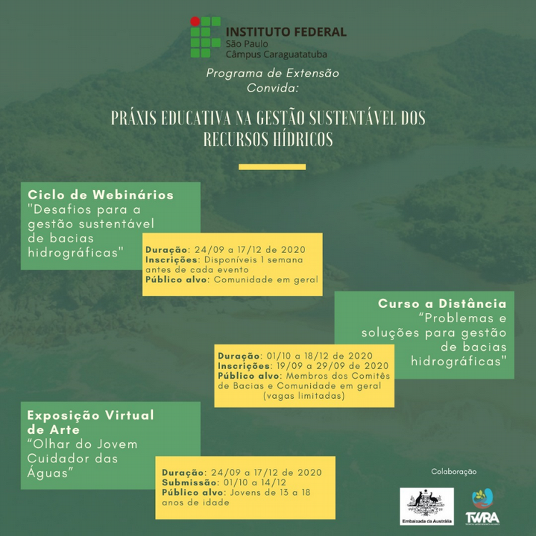 Práxis Educativa na Gestão Sustentável dos Recursos Hídricos: conheça as atividades