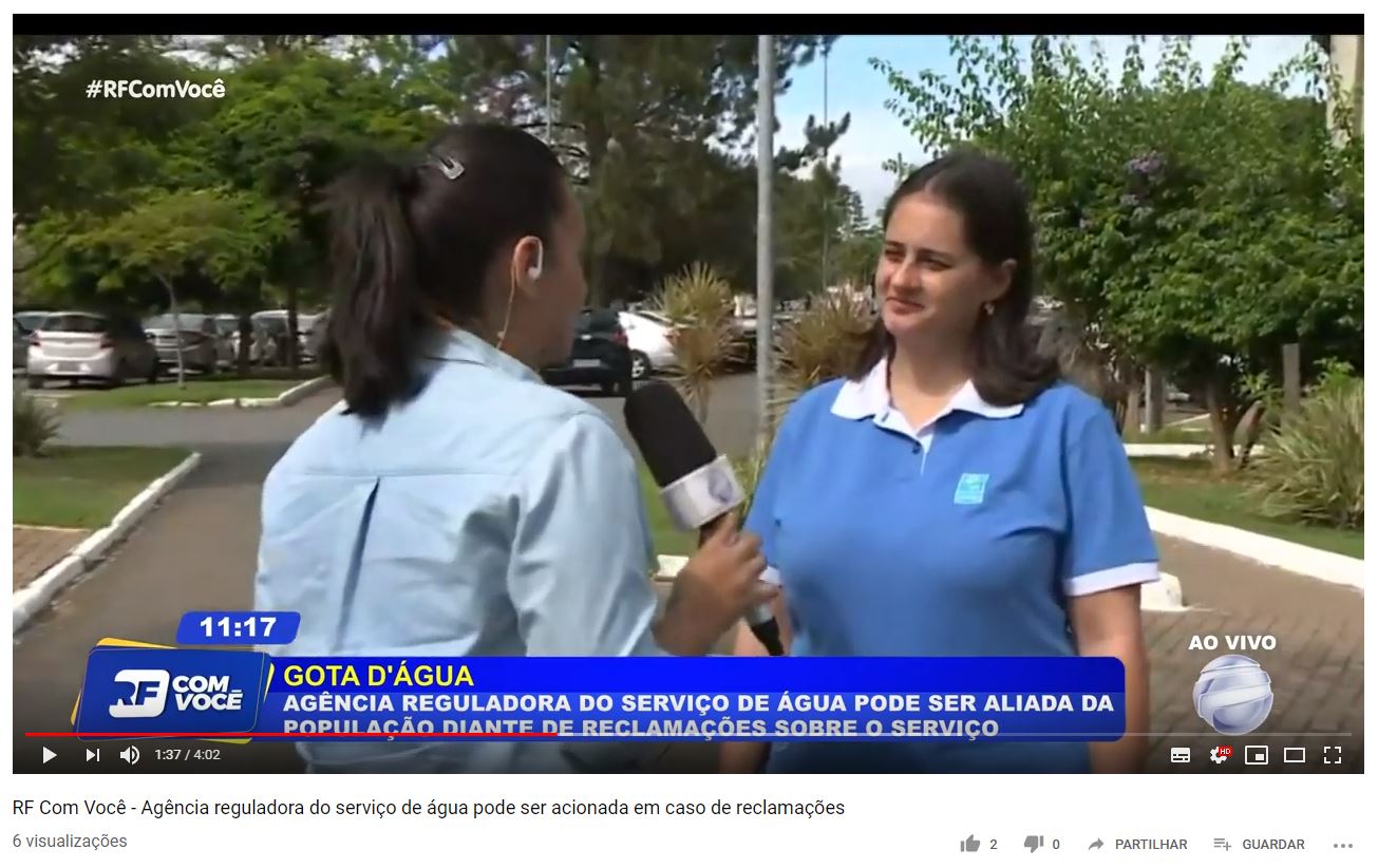 RF Com Você fala sobre Projeto Gota d’Água