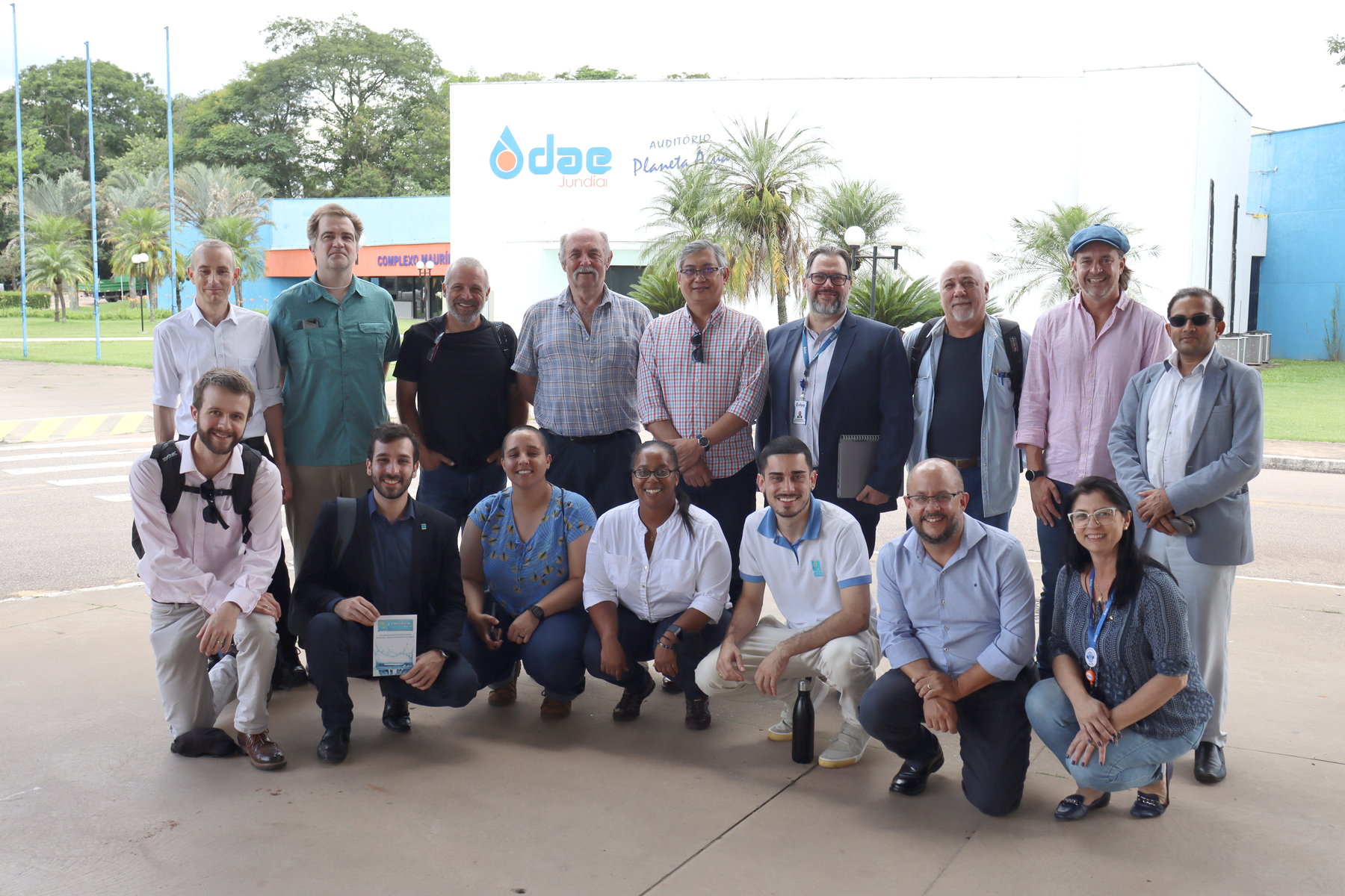 Consórcio PCJ expõe suas atividades de gestão de recursos hídricos a representantes de universidades internacionais