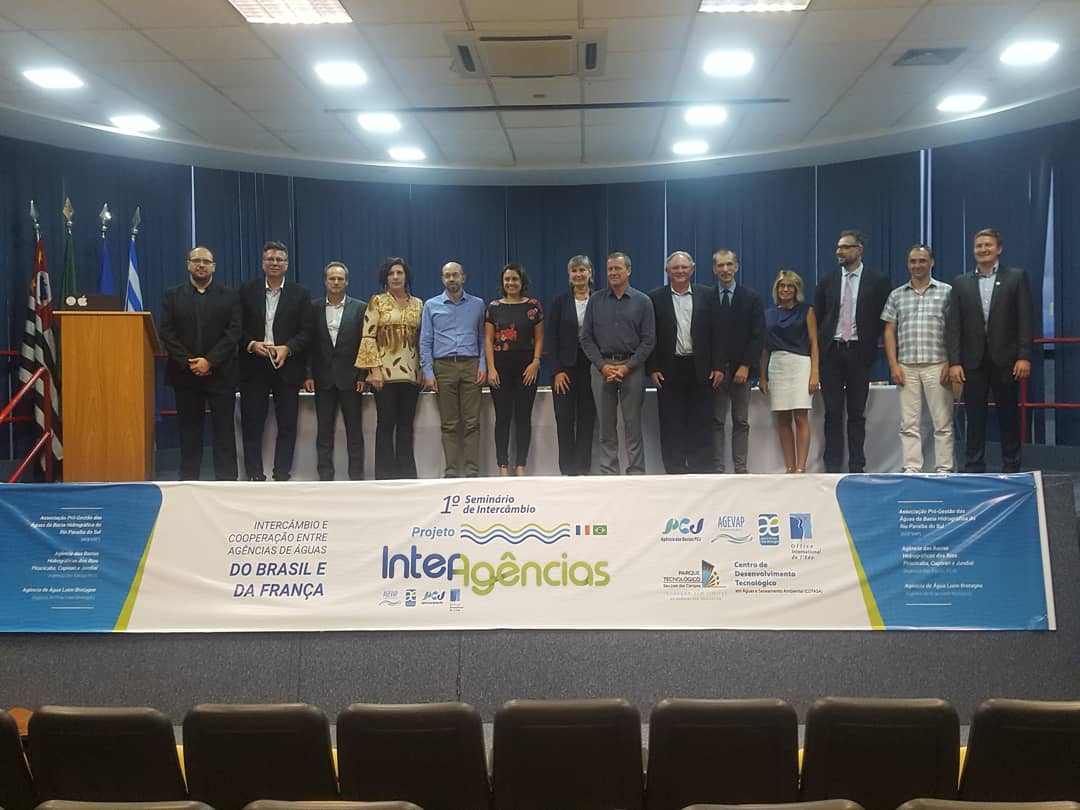 1° Seminário de Intercâmbio do Projeto Interagências Brasil-França aponta perspectivas futuras para a cooperação internacional entre os dois países na gestão de recursos hídricos