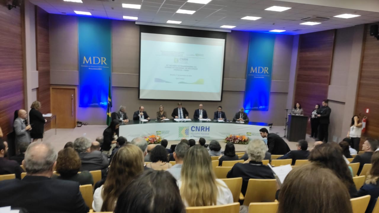 Conselho Nacional de Recurso Hídricos empossa membros para o mandato 2019-2023
