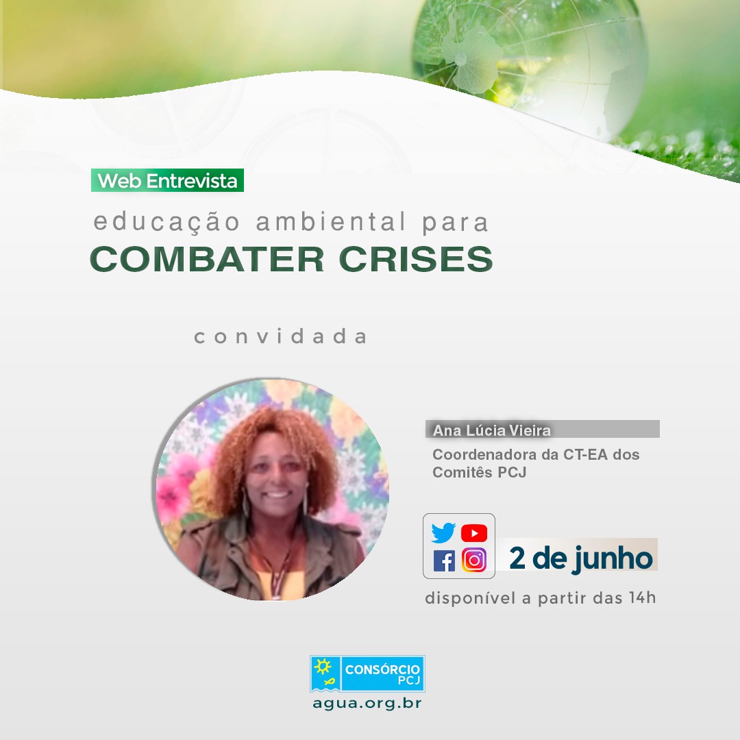 Web Entrevista debate necessidade de reinventar a Educação Ambiental no mundo pós-covid