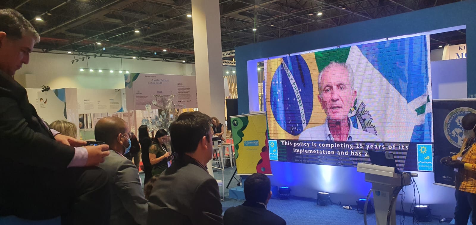 Consórcio PCJ e ANA promovem Política Nacional de Recursos Hídricos em evento no 9º Fórum Mundial da Água, no Senegal