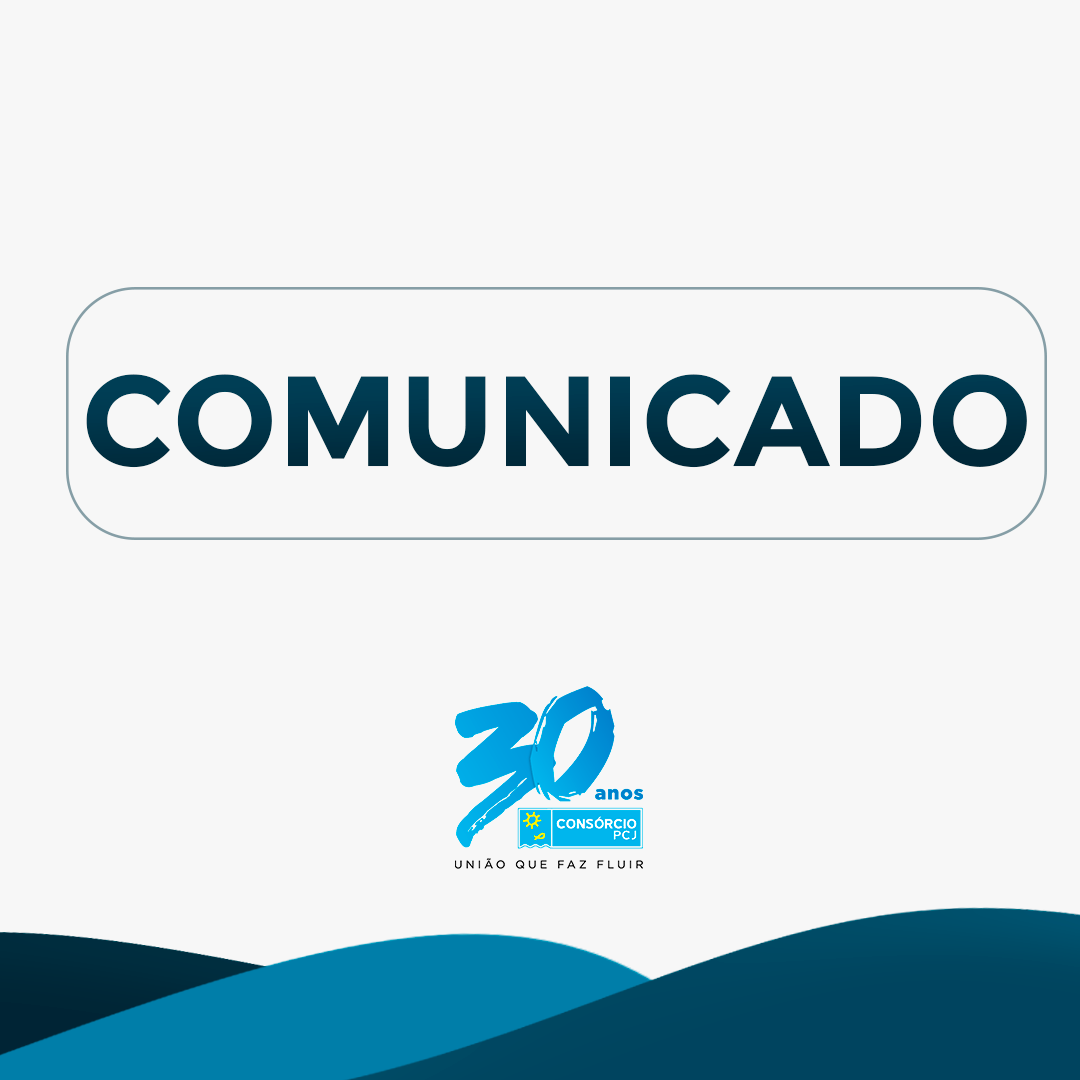 Comunicado da Secretaria Executiva