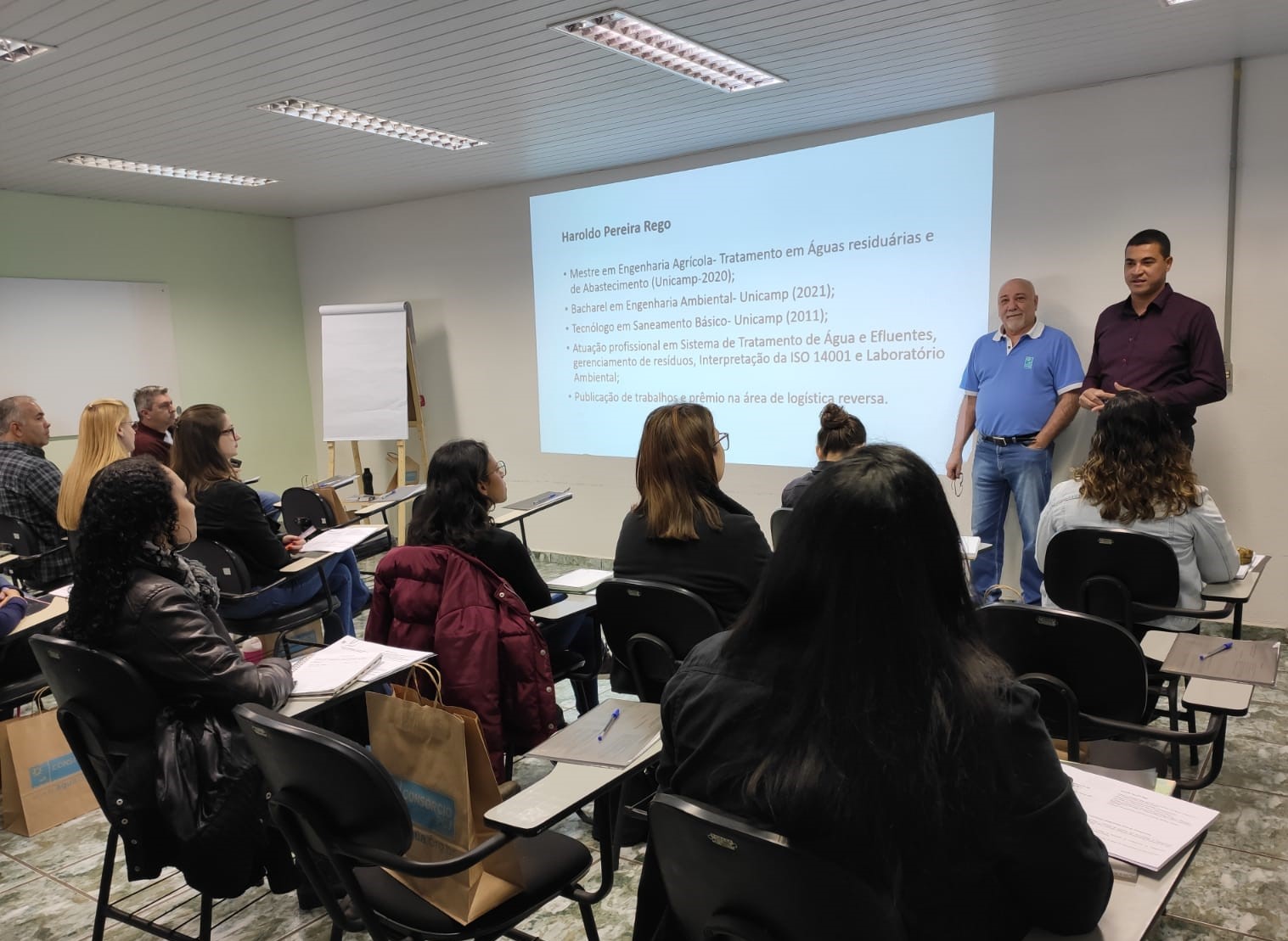 Consórcio PCJ e Agência das Bacias PCJ promovem capacitação para técnicos em água e esgoto