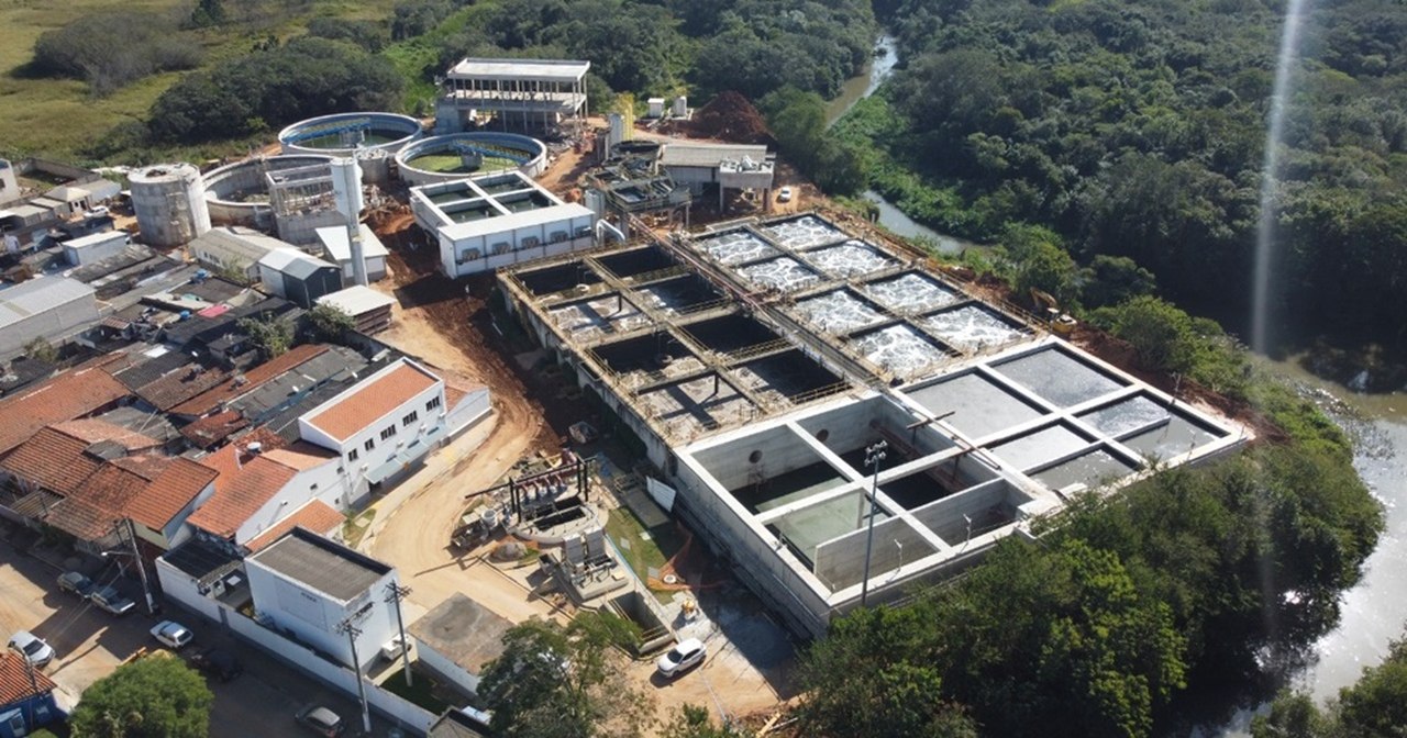 Atibaia inaugura 2ª fase da ETE Estoril em 5/9, ampliando sistema de tratamento de esgoto