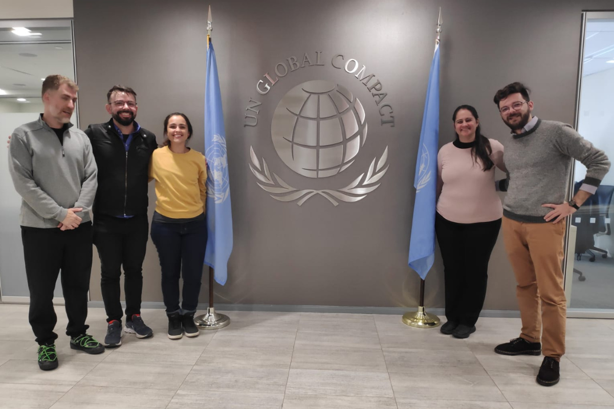 No segundo dia em Nova Iorque, equipe do Consórcio PCJ participa de evento da UNICAMP e de reunião com membros do Pacto Global da ONU