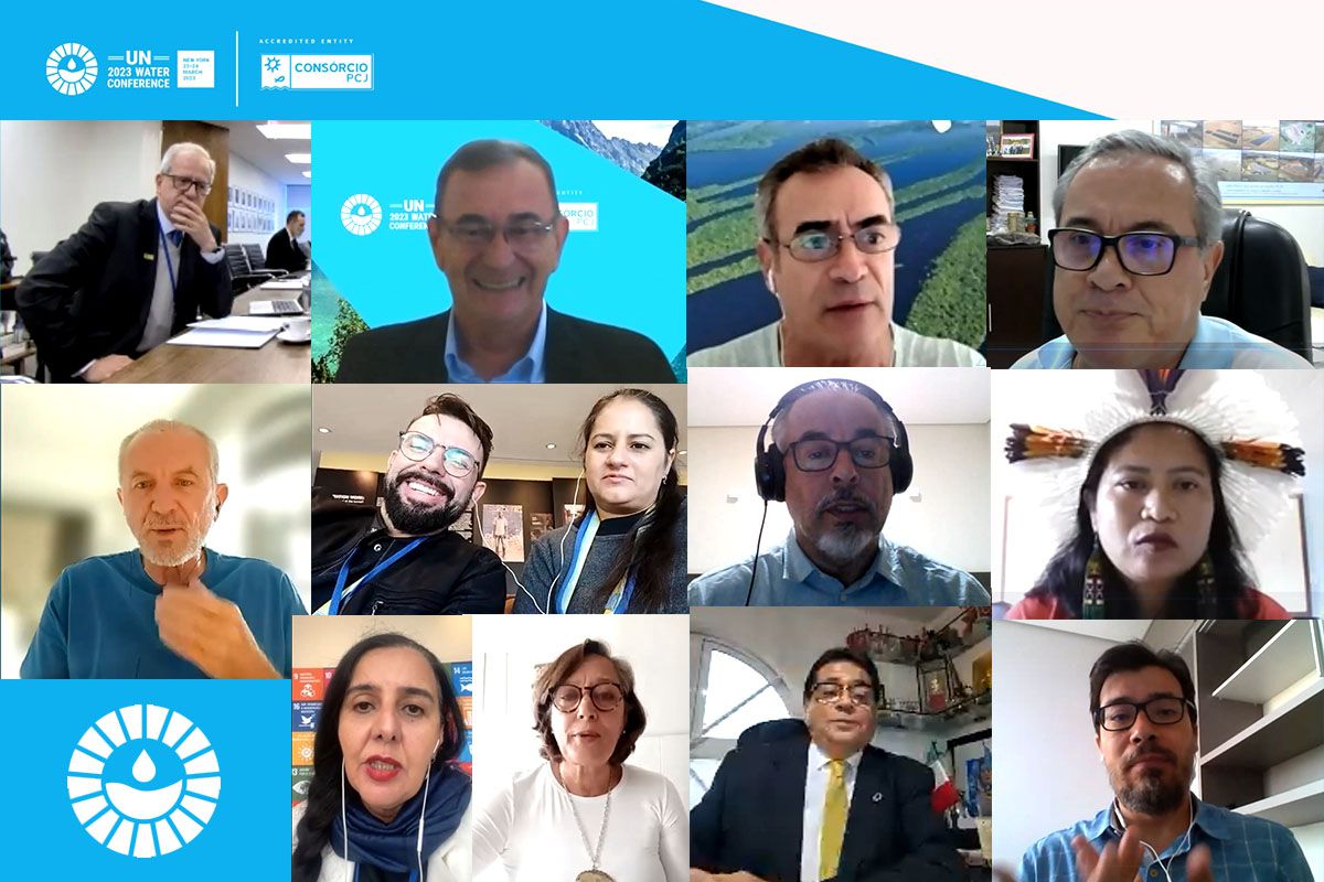 Com autoridades nacionais e internacionais, side events do Consórcio PCJ na Conferência da ONU sobre a Água deixam importante marco sobre cooperação