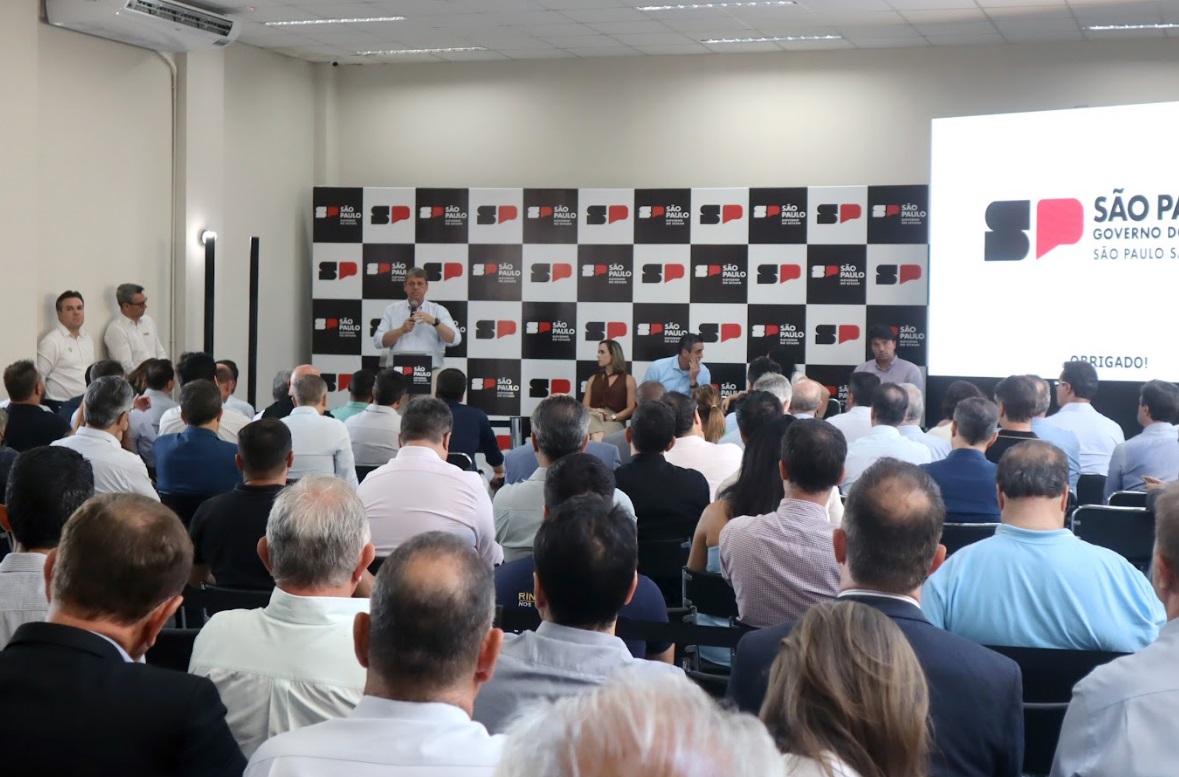 Governador do Estado de São Paulo realiza reunião em Santa Barbara d’Oeste, município associado ao Consórcio PCJ