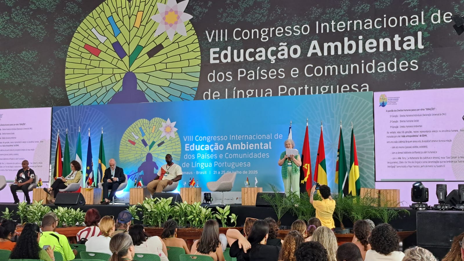 Congresso Internacional de Educação Ambiental reúne países lusófonos em Manaus para troca de experiências